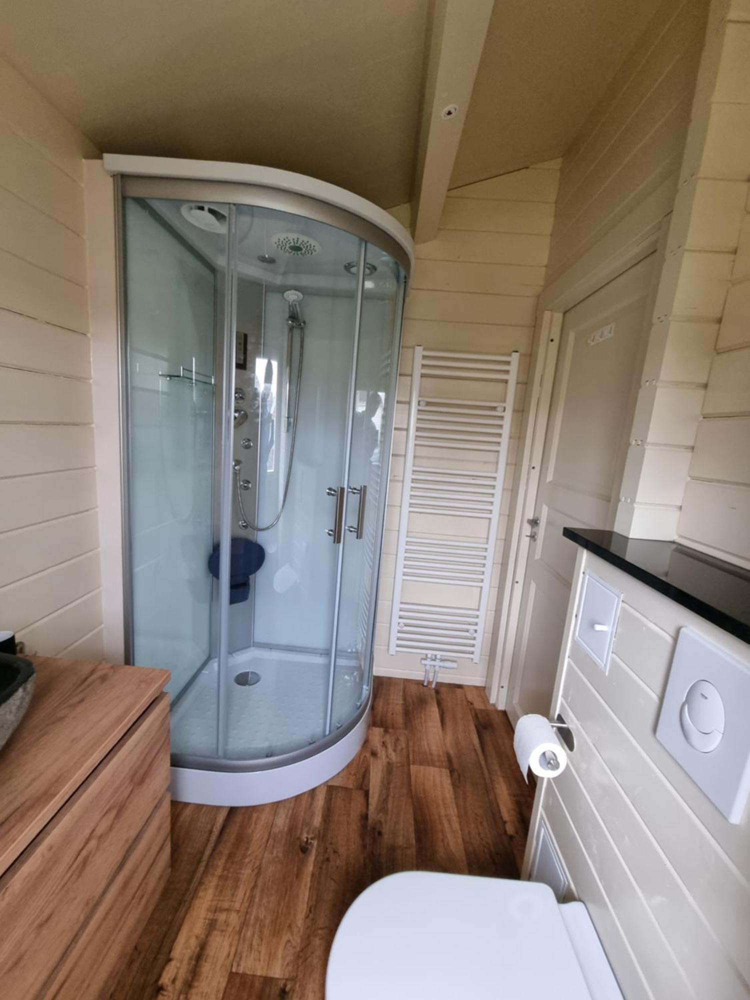 Nieuw - Luxe Blokhut Chalet In Bosrijke Omgeving Anloo Ngoại thất bức ảnh