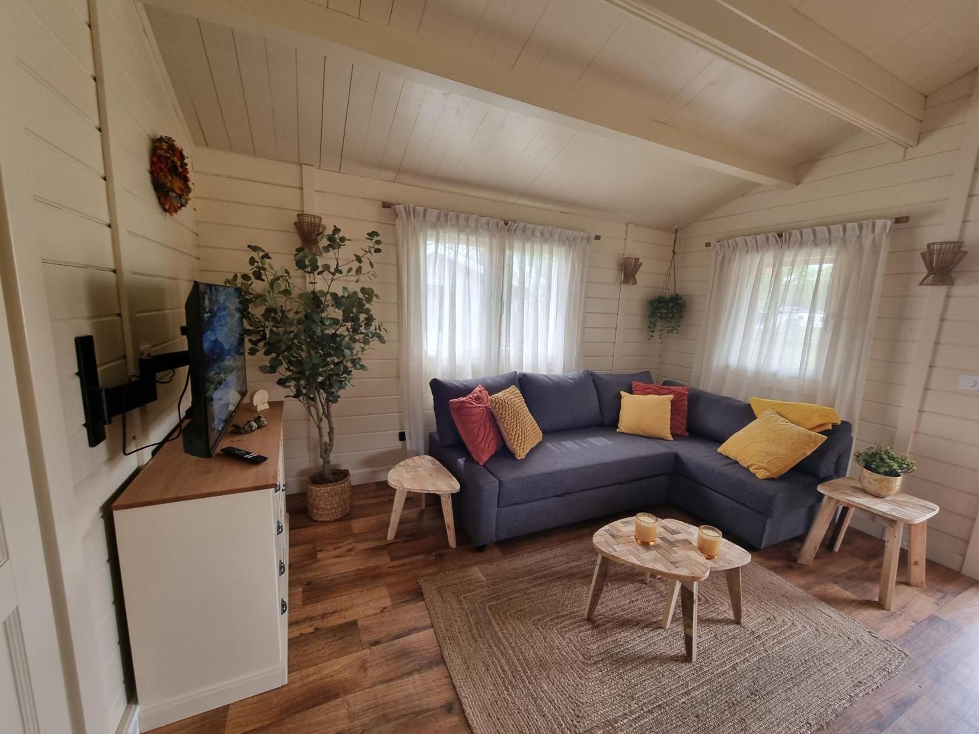 Nieuw - Luxe Blokhut Chalet In Bosrijke Omgeving Anloo Ngoại thất bức ảnh