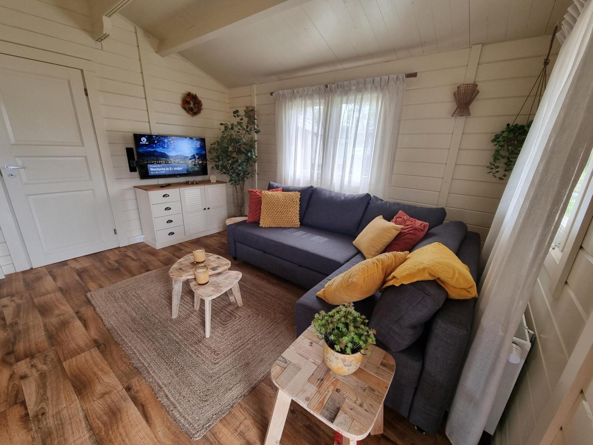 Nieuw - Luxe Blokhut Chalet In Bosrijke Omgeving Anloo Ngoại thất bức ảnh