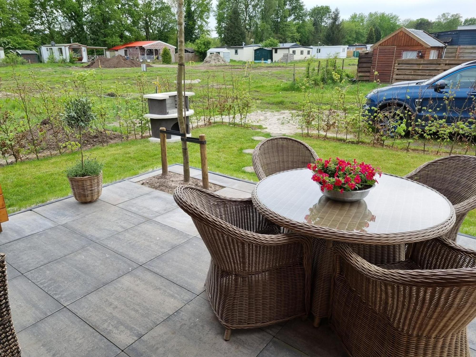 Nieuw - Luxe Blokhut Chalet In Bosrijke Omgeving Anloo Ngoại thất bức ảnh